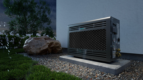 WhisperKOOL Advanced 220V H.E. Condenser - Installed Evening