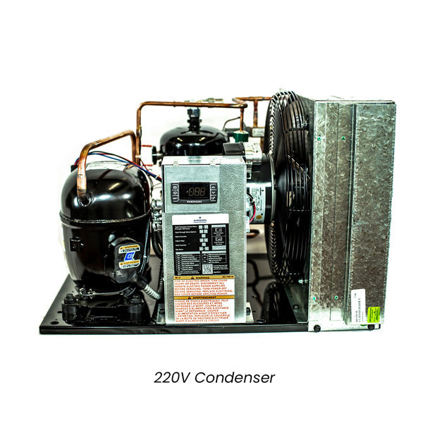 WhisperKOOL Ceiling Mount Twin 12000 Split Wine Cellar Cooling System (220V Condenser)